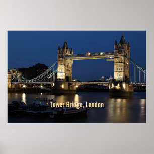 Affiche Tower Bridge, Londres, Angleterre