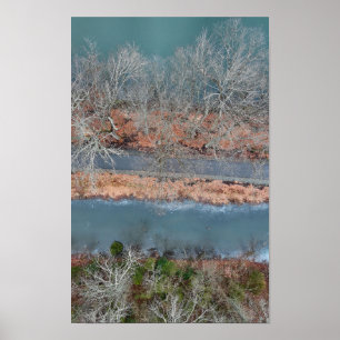 Affiche Towpath Park Schuylkill River PA