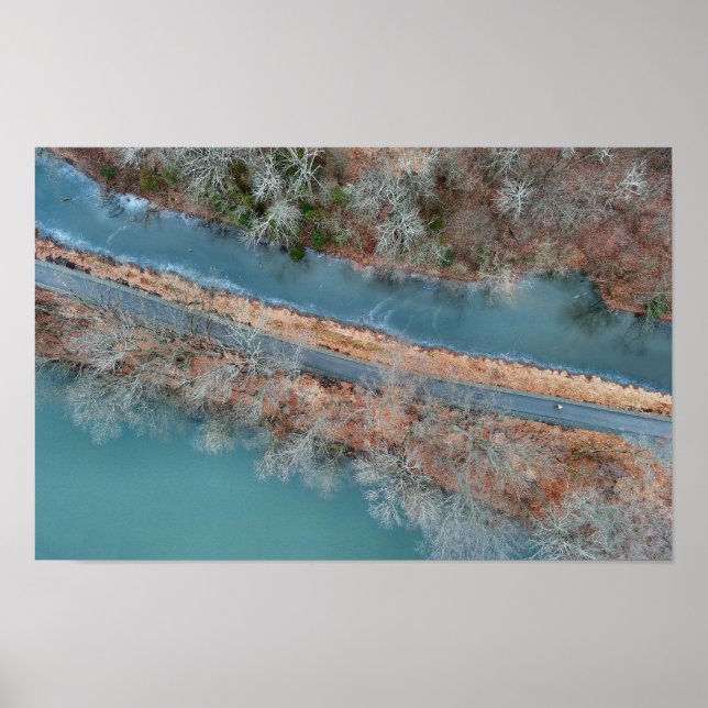 Affiche Towpath Park Schuylkill River PA (Devant)