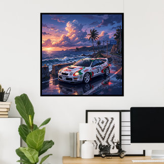 Affiche Toyota Celica GT-Four