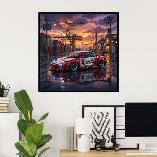 Affiche Toyota MR2 GT