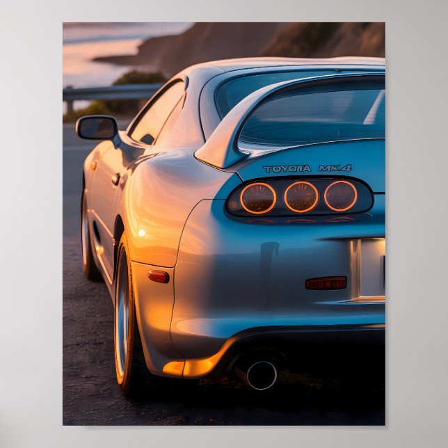 Affiche Toyota Supra (Devant)