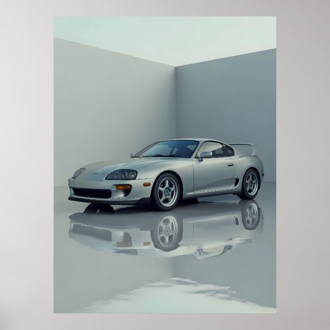 Affiche Toyota Supra (Devant)