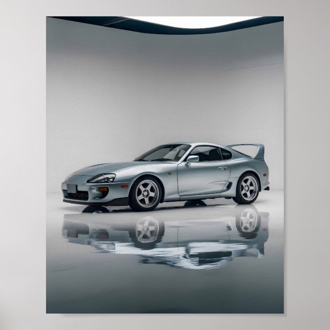 Affiche Toyota Supra (Devant)