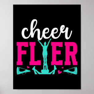 Affiche Tract à pom-pom girls Tract à cheerleaders Tract à