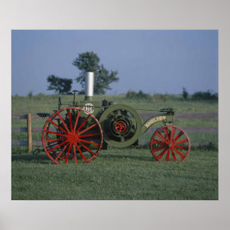 Affiche Tracteur de motoneige international 8-16