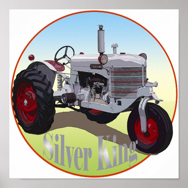 Affiche Tracteur Silver King (Devant)