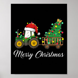 Affiche Tracteur Sweater Farmer Farm Funny Joyeux Jeu