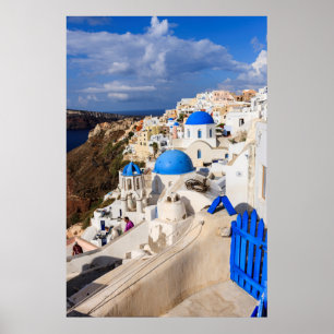 Affiche Traditional Greek Houses