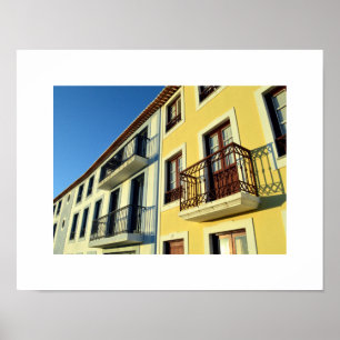 Affiche Traditional Houses: Angra do Heroismo, Azores