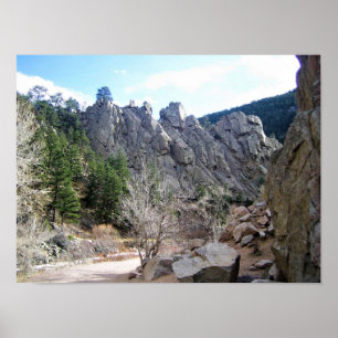 Affiche Trail dans le comté de Jefferson, Colorado
