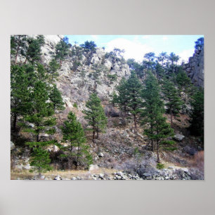 Affiche Trail dans le comté de Jefferson, Colorado
