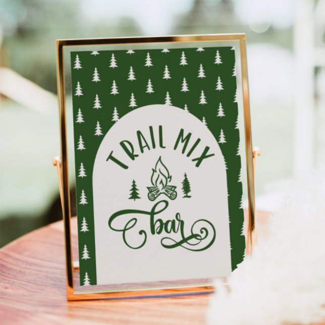 Affiche Trail Mix Bar One Joyeux anniversaire Camper (Créateur téléchargé)