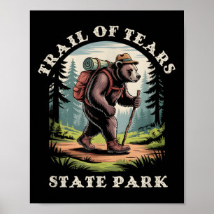 Affiche Trail Of Tears State Park, Montagnes du Missouri R