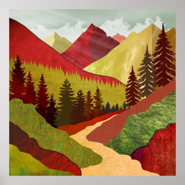 Affiche Trail Vers Le Ciel (Devant)