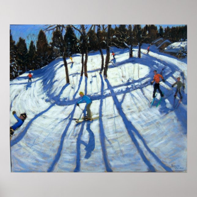 Affiche Trail Winding Morzine (Devant)