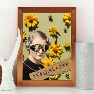 Affiche Trailblazer Daisies Kitsch