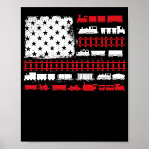Affiche Train Conductor 4th of July