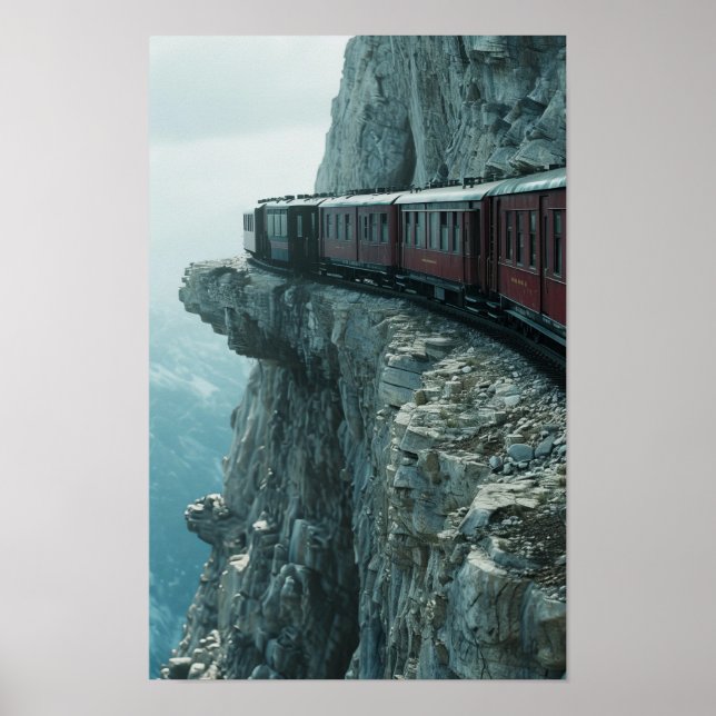 Affiche Train de football sur l'affiche de bord (Devant)