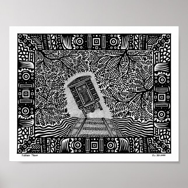 Affiche Train de pourboire (Devant)