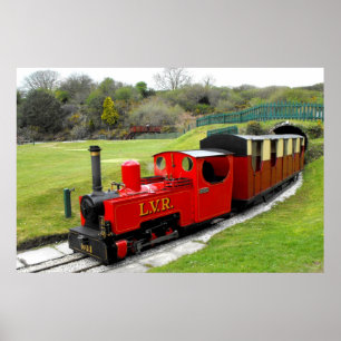 Affiche Train de vapeur de Zebedee