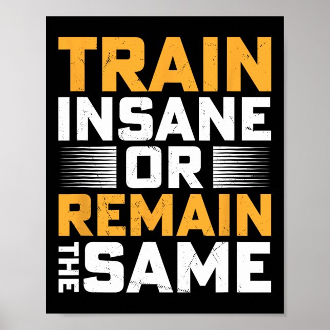 Affiche Train Dingue Ou Reste Le Même (Devant)