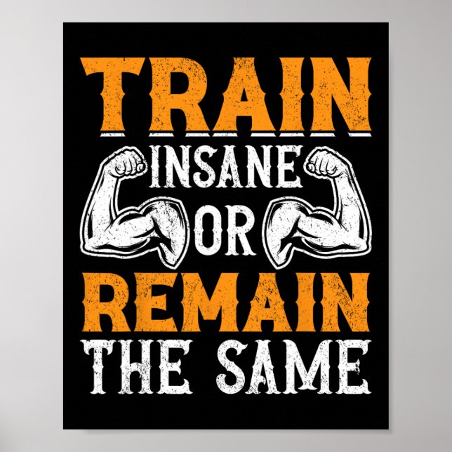 Affiche Train Graphique Dur Pour Les Ventilateurs De Bodyb (Devant)