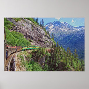 Affiche Train historique du Yukon, Canada