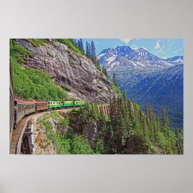 Affiche Train historique du Yukon, Canada (Devant)