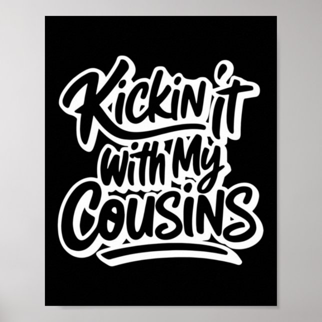 Affiche Traîner avec mes cousins (Devant)