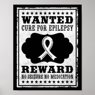 Affiche Traitement Recherché Pour L'Épilepsie