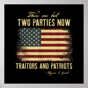 Affiche Traitres et Patriotes 