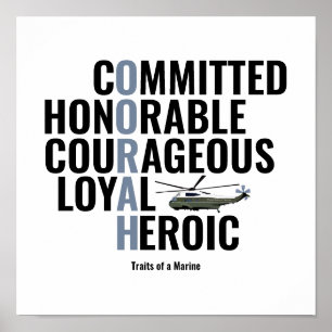 Affiche Traits d'un marin