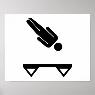Affiche Trampoline