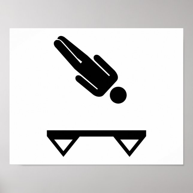 Affiche Trampoline (Devant)