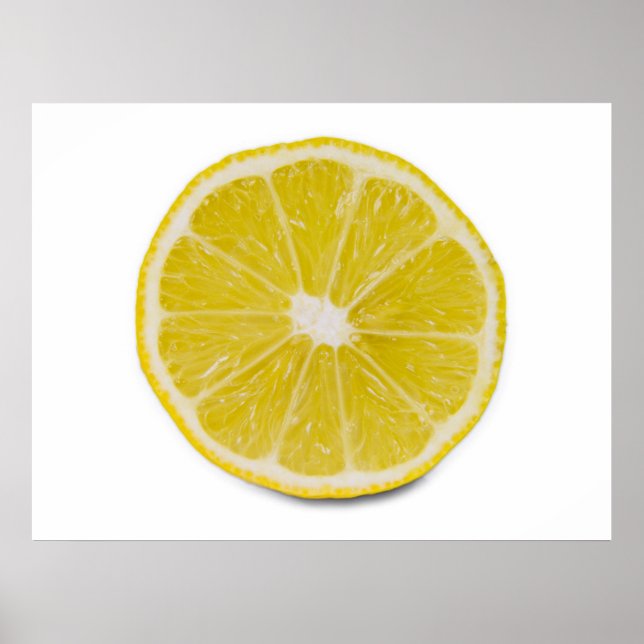 Affiche tranche de citron (Devant)