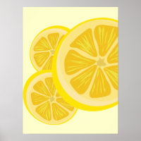 Tranche d'impression de citron