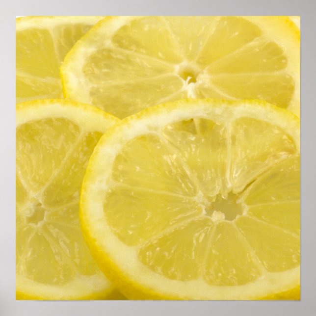 Affiche Tranches de citron (Devant)