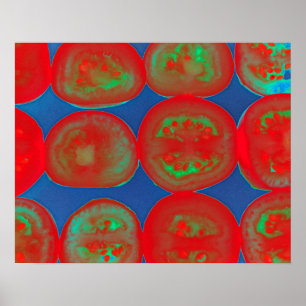 Affiche Tranches de tomates