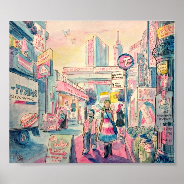 Affiche Trans City (Devant)