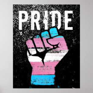 Affiche Trans Pride Fist
