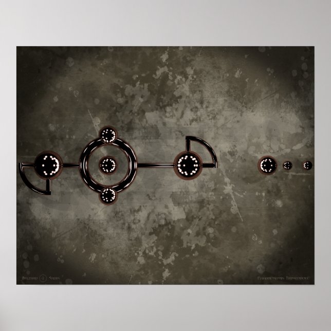 Affiche Transcendance pluridimensionnaise (Devant)