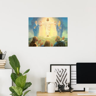 Affiche Transfiguration de Jésus-Christ, Religion Vintage