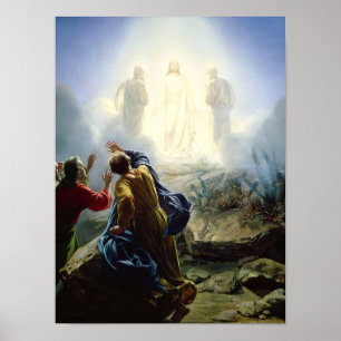 Affiche Transfiguration de Jésus, Religieux
