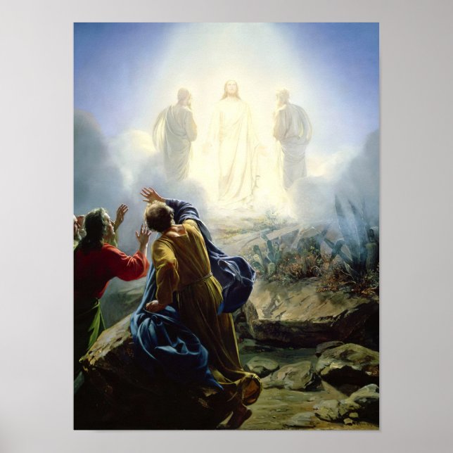 Affiche Transfiguration de Jésus, Religieux (Devant)