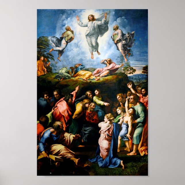 Affiche Transfiguration, Raphael (Devant)