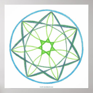 Affiche Transformation Mandala #2