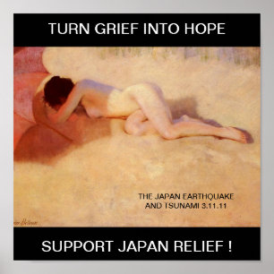 AFFICHE TRANSFORME LE GRIEF EN ESPOIR...