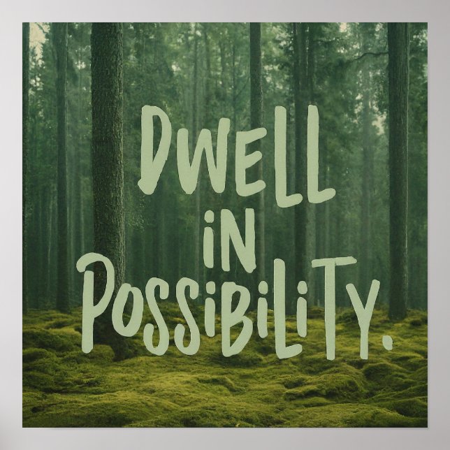 Affiche Transformez votre espace avec des conceptions uniq (Devant)