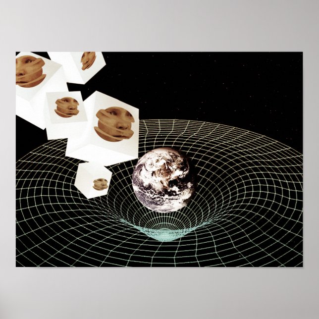 Affiche Transition vers une autre dimension (Devant)